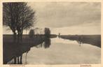 Schemeravond. - Jounsbyld. - St. Johannesga - molen - ongelo, Ophalen of Verzenden, Voor 1920, Ongelopen, Noord-Brabant