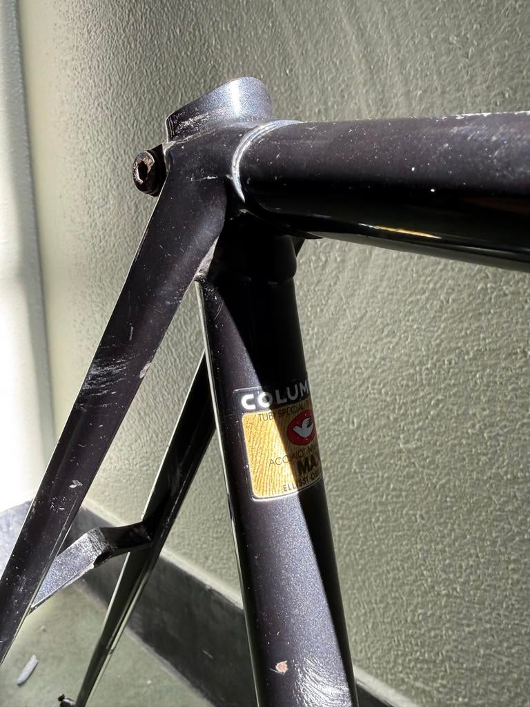 Duell Max racefiets frame 59x56 Columbus MAX, Fietsen en Brommers, Fietsonderdelen, Gebruikt, Frame, Ophalen