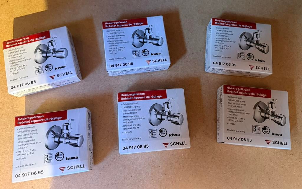 Schell (04 917 06 95): Haakse-kraan met regelfunctie COMFORT, Ophalen, Nieuw, Kraan