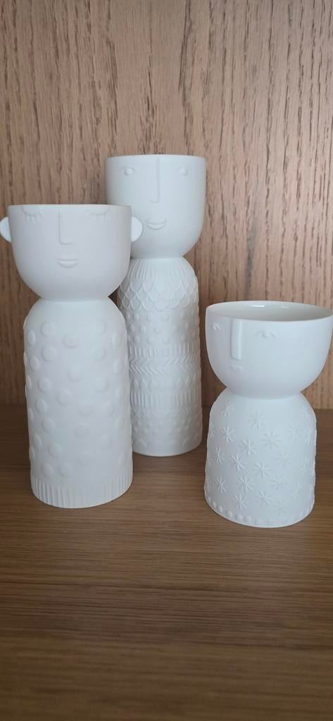 Räder Porseleinen Stories Vazen/Potten - Set van 3, Overige kleuren, Aardewerk of Porselein, Nieuw, Ophalen of Verzenden