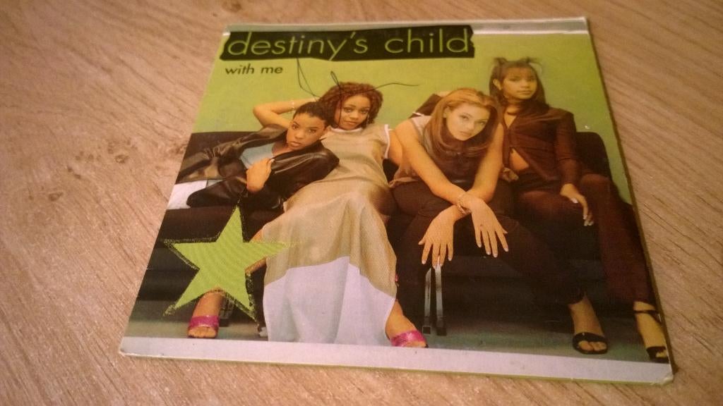 Destiny's Child ‎– With Me, cardboard sleeve, 1 single, Ophalen, Gebruikt, R&B en Soul