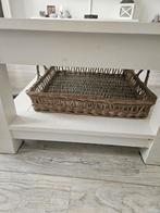 Witte salontafel met opbergruimte, Riviera Maison stijl, Ophalen, Gebruikt, 50 tot 100 cm, Vierkant