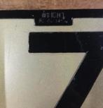 Vintage Britse kentekenplaten jaren 1970, Ophalen, Gebruikt, Auto's