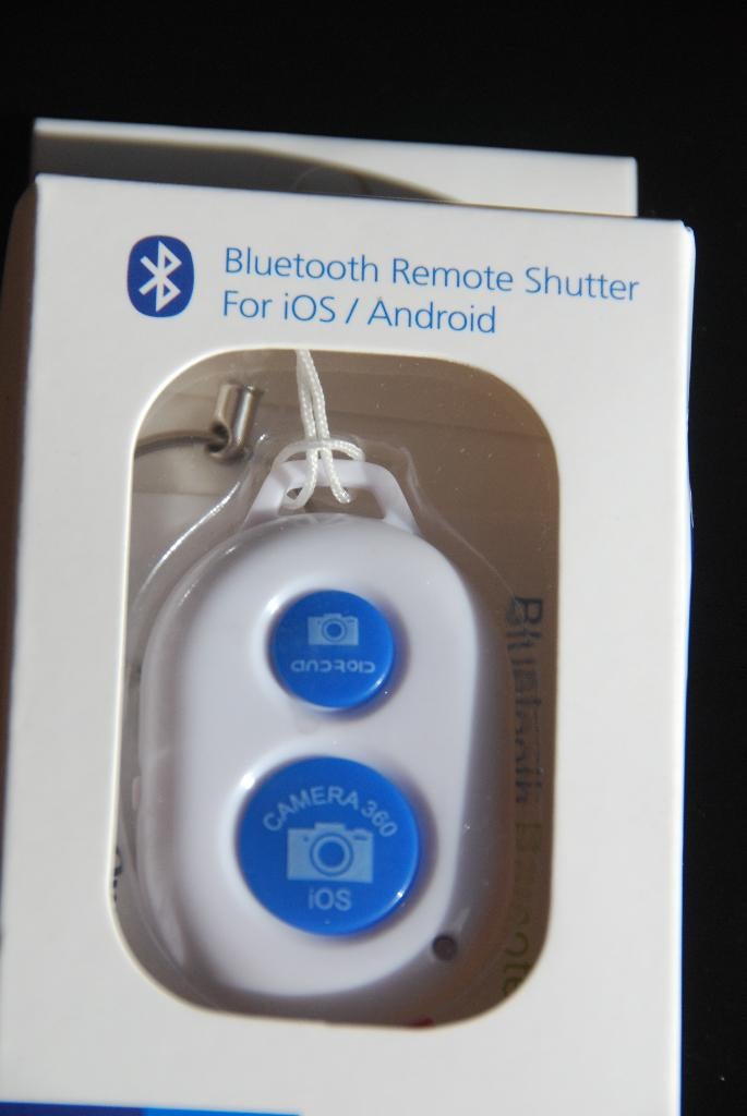Selfiemaker Bluetooth Remote shutter for iOS Android NIEUW, Audio, Tv en Foto, Afstandsbedieningen, Verzenden, Nieuw