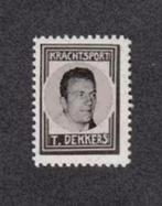 Verzamelplaatje Sluitzegel Boksen T. Dekkers 1936., Verzamelen, Ophalen of Verzenden, Zo goed als nieuw
