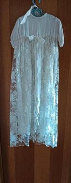 Prachtige Doopjurk met Kant en Bijpassend Mutsje, Ophalen of Verzenden, Zo goed als nieuw, Onbekend, Jongetje of Meisje