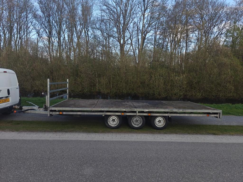 Hulco Medax Tridemasser 3500KG, Auto diversen, Aanhangers en Bagagewagens, Gebruikt, Ophalen