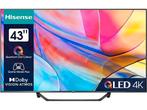 Hisense 43 inch QLED 4K TV, Ophalen, 100 cm of meer, 50 Hz, Overige merken