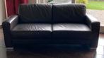 Leren 2,5 zits bank donkerbruin, Huis en Inrichting, Banken | Bankstellen, Ophalen, Gebruikt, 150 tot 200 cm, Driepersoons