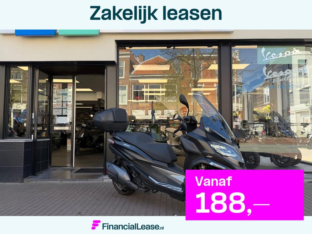 Piaggio MP3 530 HPE Exclusive EURO5 2024 | 12.03.2028 GARANT, Traction Control, Bedrijf, 12 t/m 35 kW, Scooter