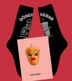 DONER KEBAB SOKKEN + BLANCO WENSKAART DONER KEBAB, Ophalen of Verzenden, Nieuw