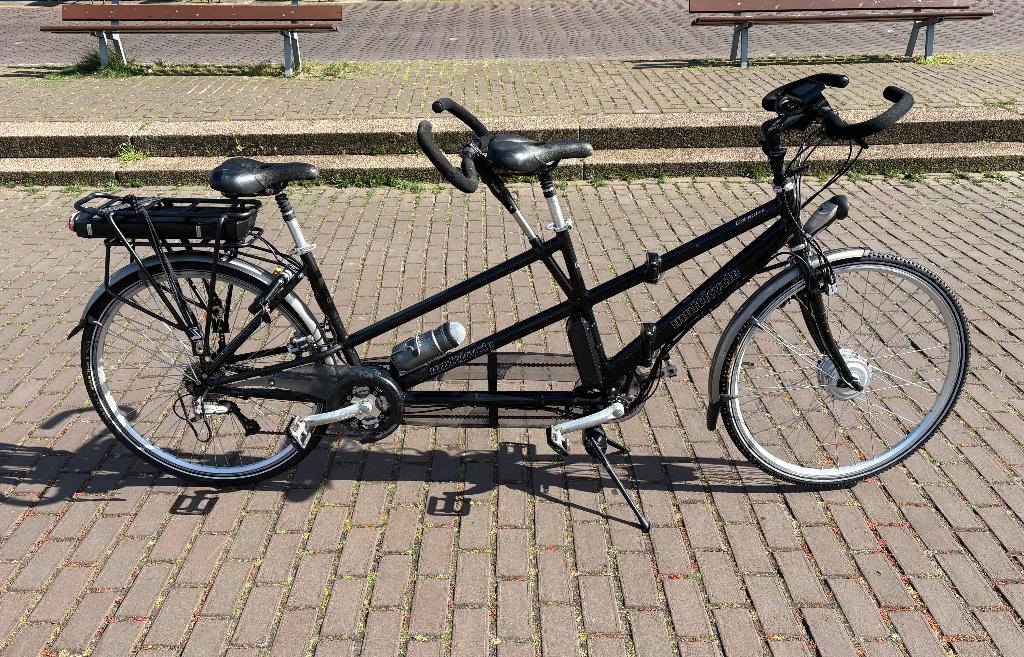 Tandem Multicycle Elektrisch Opvouwbaar, Minder dan 10 versnellingen, Gebruikt, Opvouwbaar, Ophalen of Verzenden