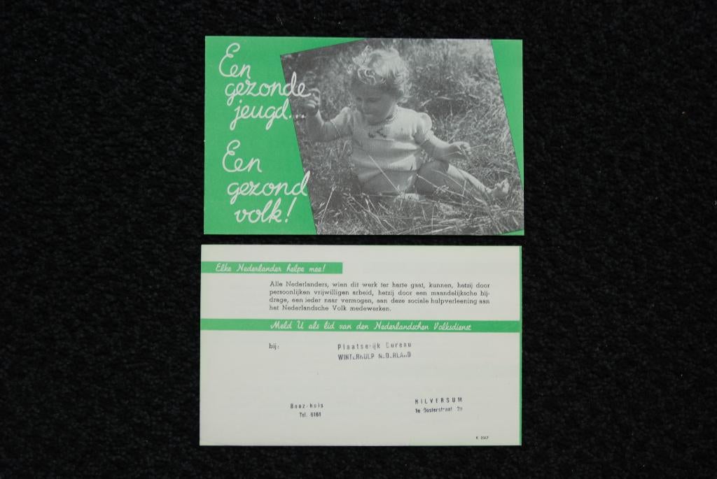 Nederlandsche Volksdienst - Winterhulp Nederland, Verzamelen, Ophalen of Verzenden, Overige soorten, Nederland, Boek of Tijdschrift