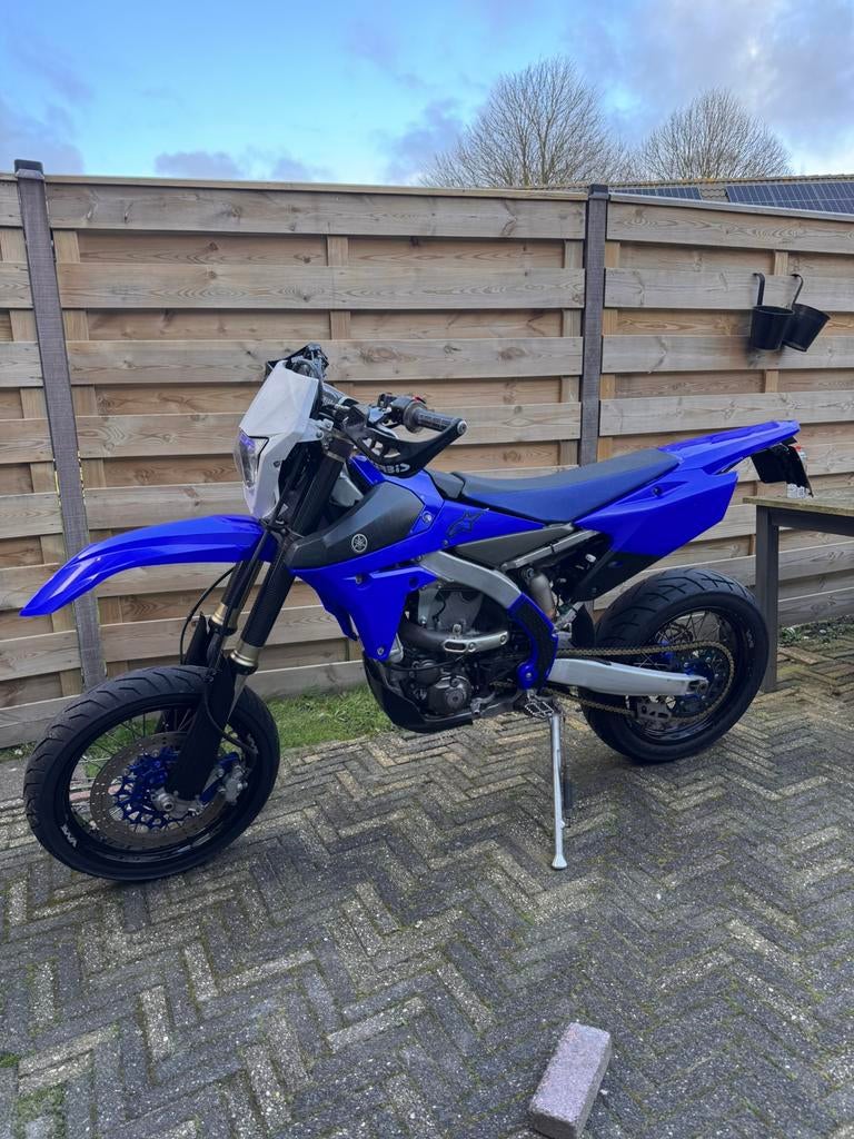Yamaha WR450F supermoto+ enduro wielen, Ophalen