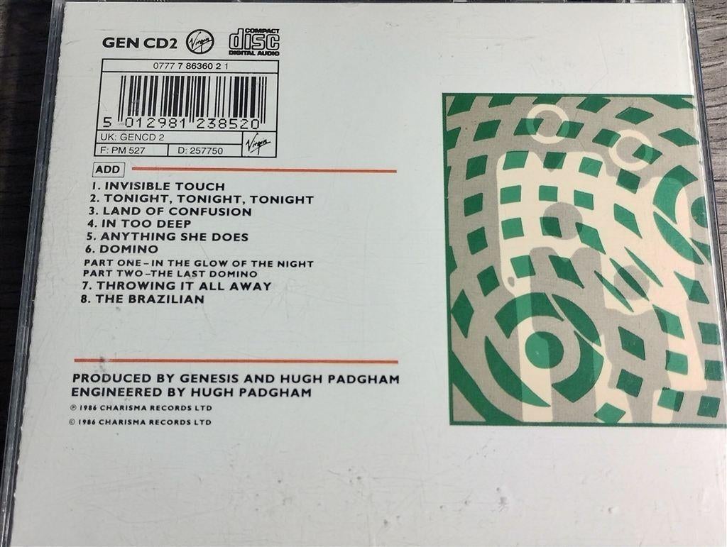 Genesis - Invisible Touch, Ophalen of Verzenden, Zo goed als nieuw