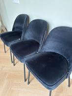 BePureHome eetkamerstoel Vogue Velvet, Ophalen, Zo goed als nieuw, Blauw