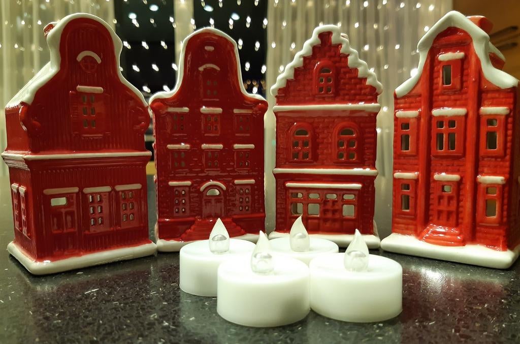 Kerst huisjes, Ophalen of Verzenden