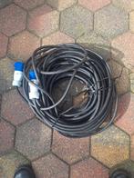 40 meter verlengkabel met verloopstekker, Ophalen, Gebruikt