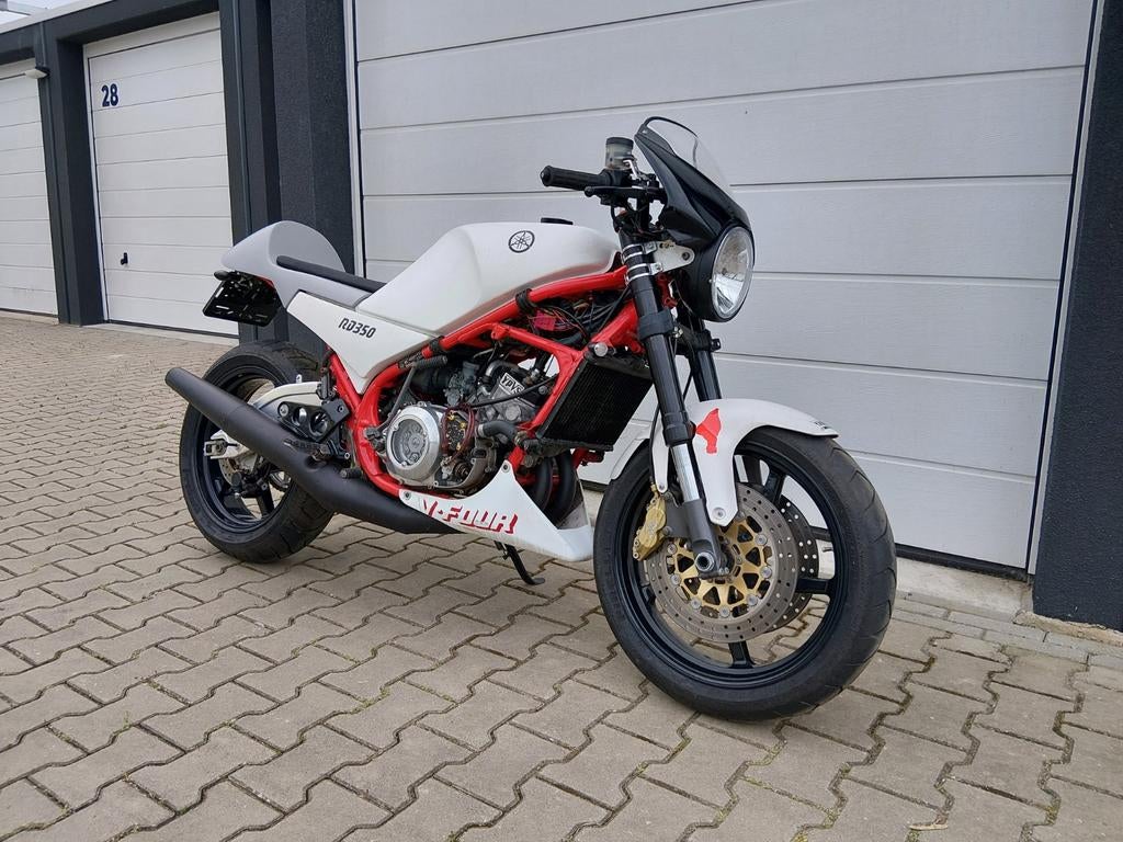 Yamaha RD 350 YPVS Bj. 1986 Hybrid Project, 2 cilinders, 347 cc, Gebruikt, Particulier