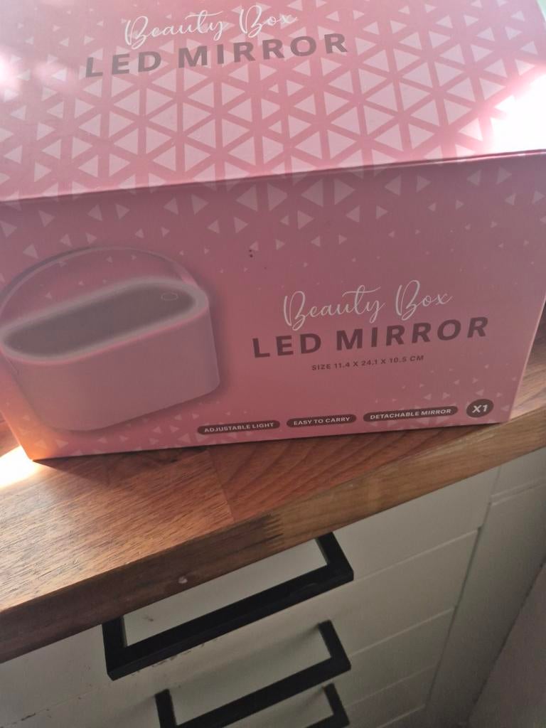 Beauty box spiegel, Ophalen of Verzenden, Nieuw