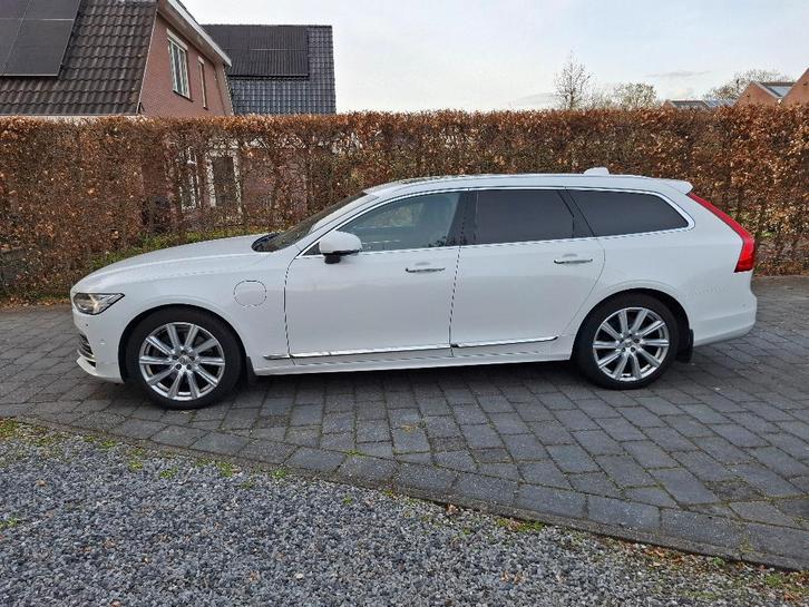 Volvo V90 T8 390pk AWD 2018 Full Options, Auto's, Volvo, Particulier, V90, 360° camera, 4x4, ABS, Achteruitrijcamera, Adaptieve lichten