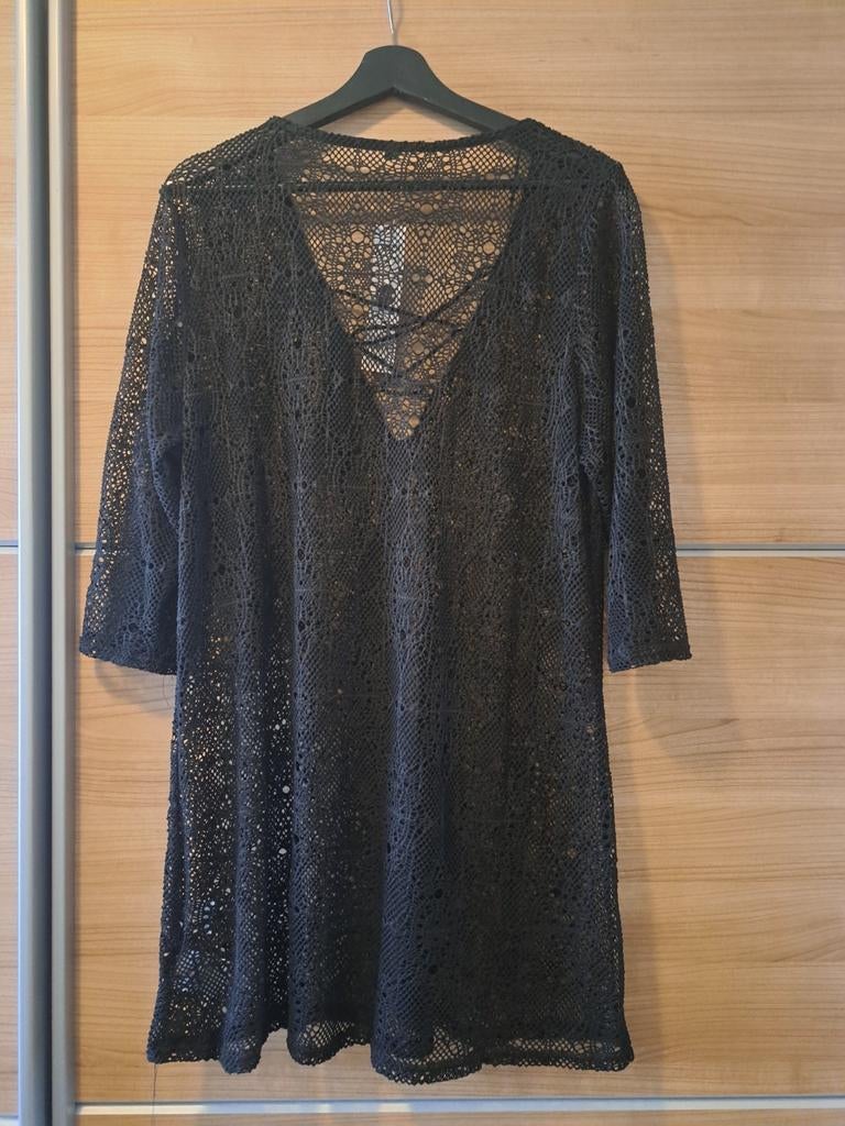 Leuke kanten top zwart nieuw maat xl/xxl, Ophalen of Verzenden, Nieuw, Zwart, Shirt of Top