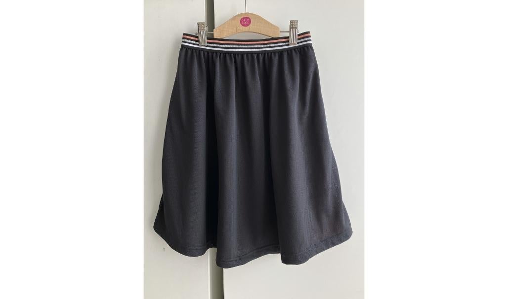 NIEUW Sportief Rok Rokje, Zwart Zalm Zalmroze, Mesh, Mt. 134, Kinderen en Baby's, Kinderkleding | Maat 134, Nieuw, Meisje, Jurk of Rok