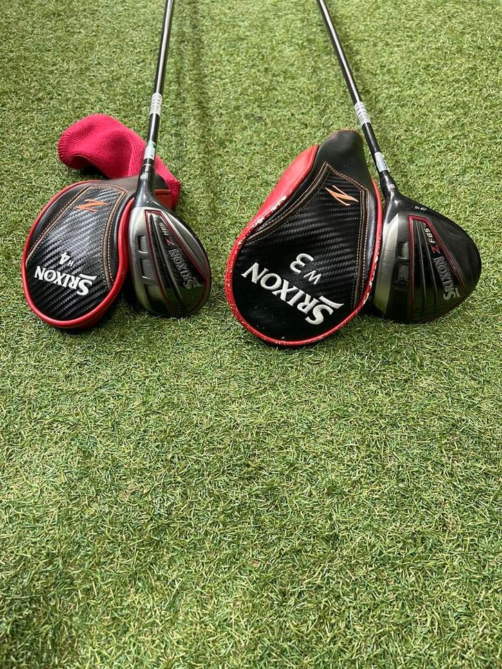 Srixon Z F85 & H85 (3 wood & 3 hybride), Sport en Fitness, Golf, Gebruikt, Club, Overige merken, Ophalen of Verzenden
