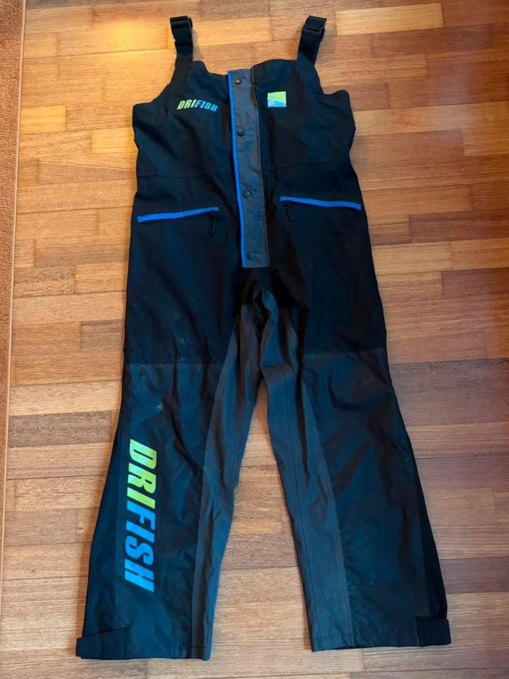 Preston Drifish salopette overal maat M, Watersport en Boten, Hengelsport | Witvissen, Gebruikt, Overige typen, Ophalen