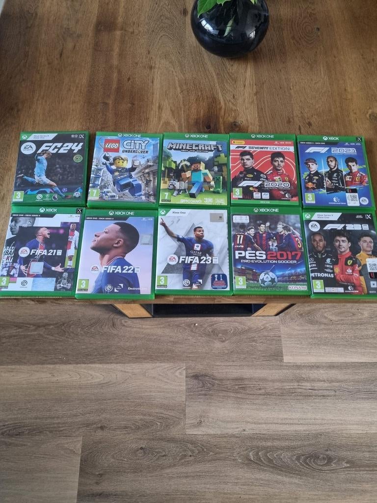 Xbox One/Series X games: FIFA, F1, Minecraft, LEGO City, Spelcomputers en Games, Games | Xbox One, Ophalen of Verzenden