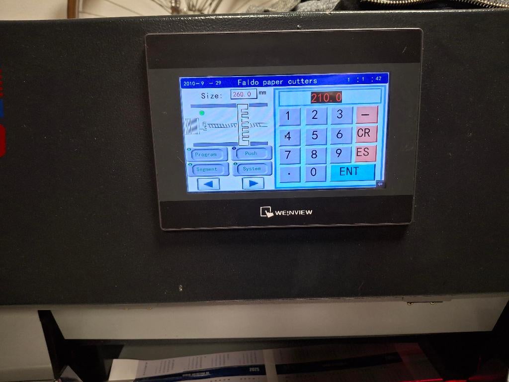 Grafische snijmachine geen Ideal maar Faldo, Ophalen, Gebruikt