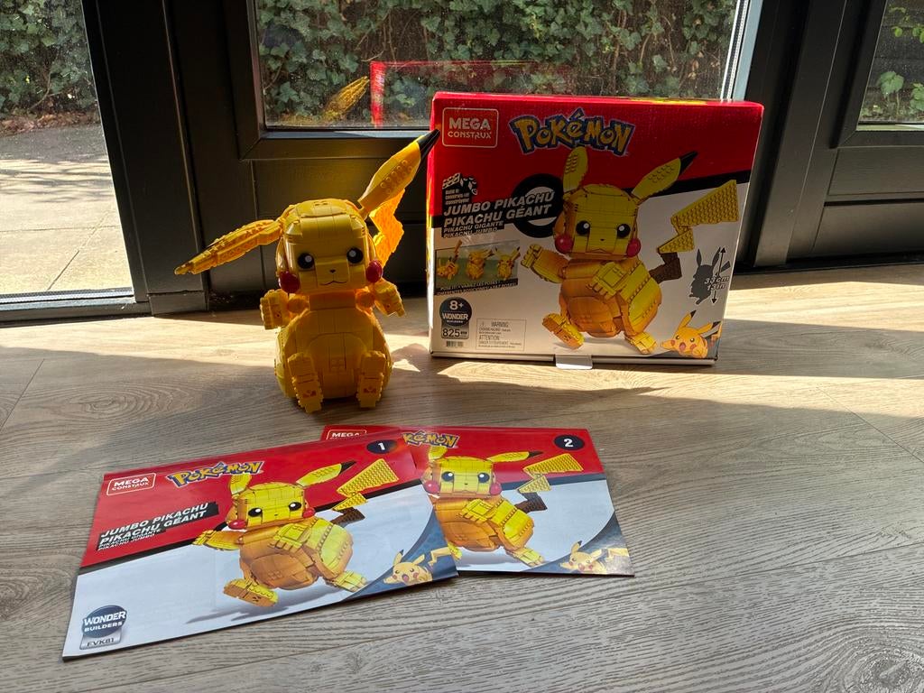 Mega Construx Pokémon Jumbo Pikachu Bouwset, Kinderen en Baby's, Speelgoed | Bouwstenen, Ophalen of Verzenden, Zo goed als nieuw