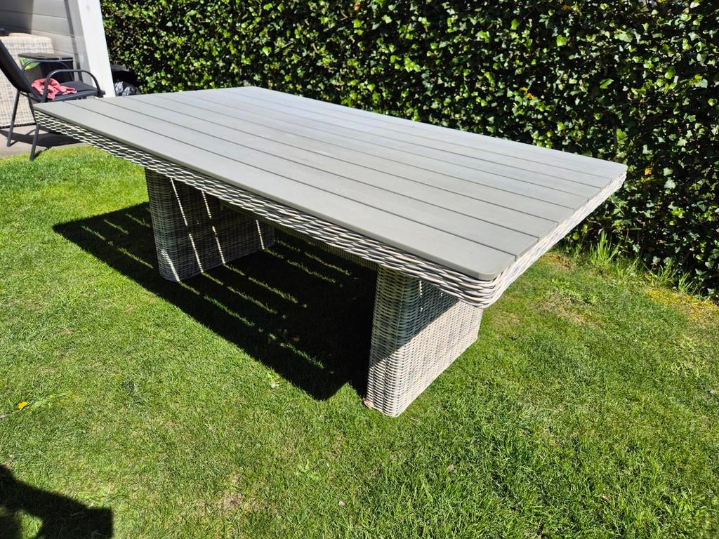 Tuintafel nagenoeg nieuw Garden Impression, Ophalen, Zo goed als nieuw, Knikarmscherm