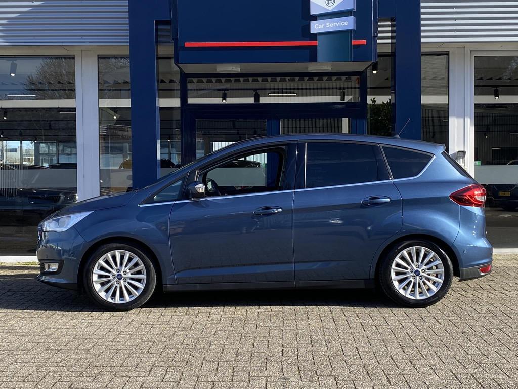 Ford C-Max 1.0 Titanium / Cruise-Control / Climate-Control /, Auto's, Ford, Voorwielaandrijving, Lichtsensor, Gebruikt, Euro 6