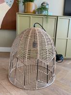 Grote rotan lampenkap van Kwantum, Huis en Inrichting, Lampen | Hanglampen, Ophalen of Verzenden, Zo goed als nieuw, Overige materialen