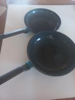 BK Koekenpan en wok 29 cm, Ophalen of Verzenden, Rvs, Wok