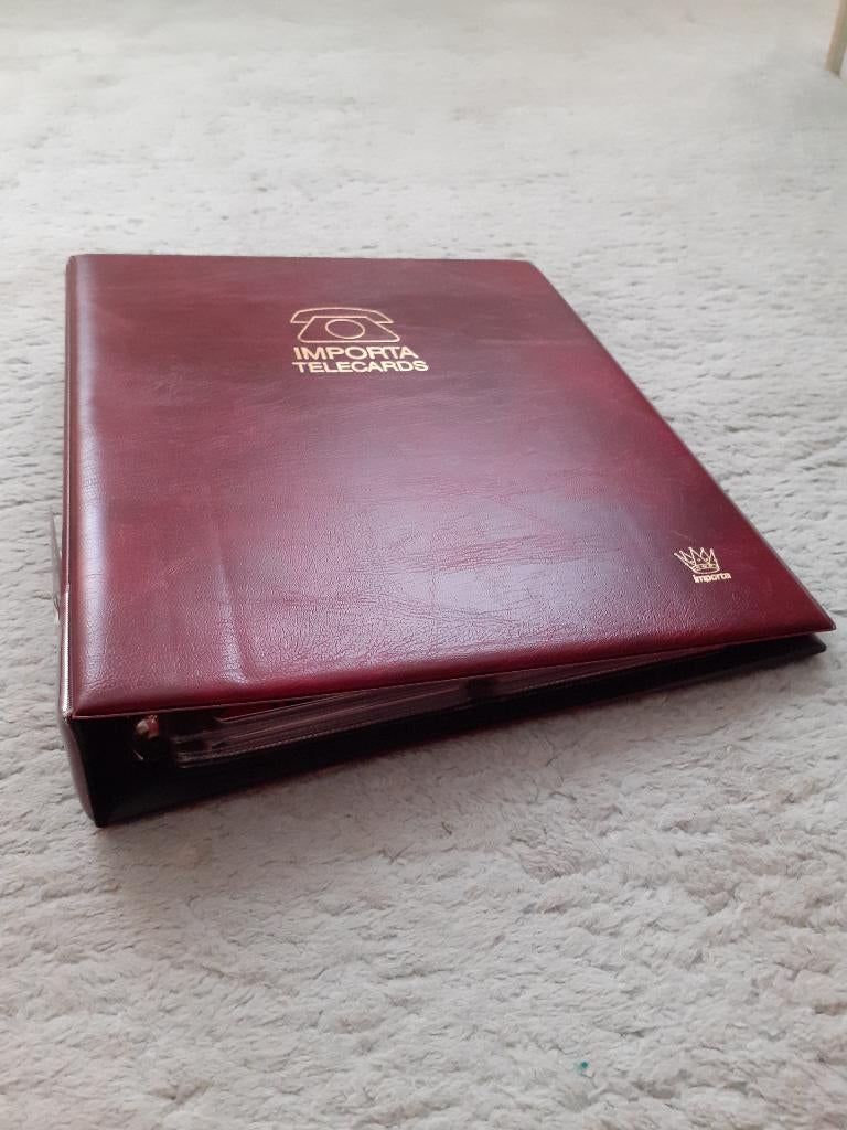 Importa telecards album met 135 telefoonkaarten, Ophalen of Verzenden, Buitenland