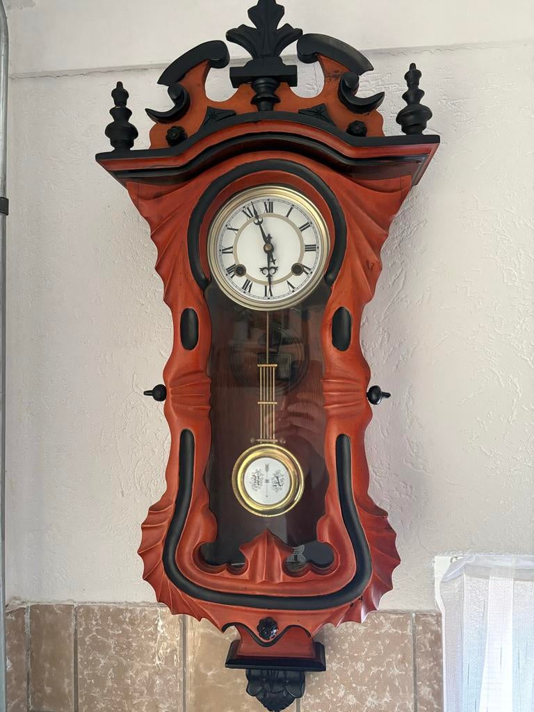 Antieke Wandklok Regulateur, Antiek en Kunst, Antiek | Klokken, Ophalen