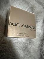 Dolce & Gabbana The One Eau de Parfum 75ml, Ophalen of Verzenden, Nieuw