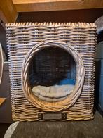 Happy-House Rieten Hocker Kubus - Hondenbank , Hondenmand, Ophalen of Verzenden, Zo goed als nieuw, Riet