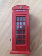 1 telefoon spaarpot engeland rood ongeveer 15 cm, Ophalen