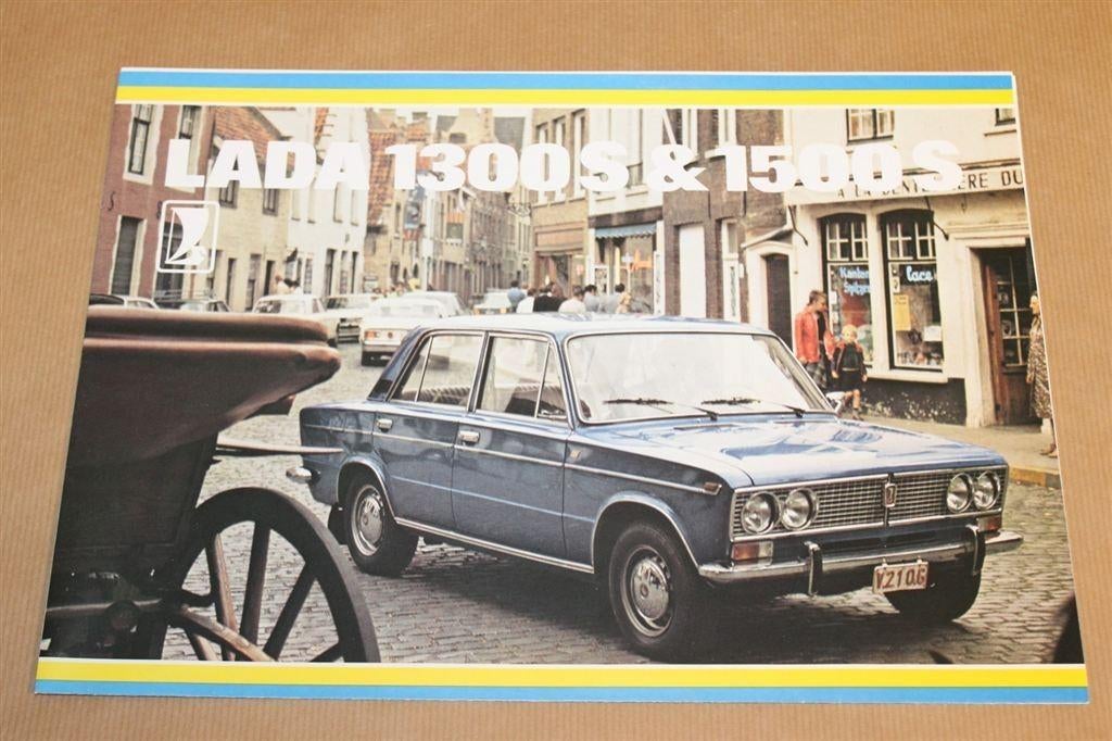 Zeldzame brochure - Lada 1300 & 1500 S - 1975, Ophalen of Verzenden, Zo goed als nieuw, Overige merken