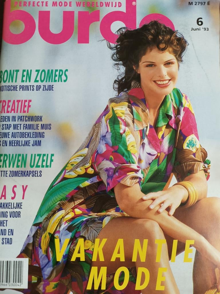 Burda juni 1993, Ophalen of Verzenden, Zo goed als nieuw, Vrouw, Burda