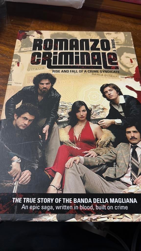 Romanzo Criminale dvd luxe box serie 1 NL ondertiteld, Vanaf 12 jaar, Ophalen of Verzenden, Zo goed als nieuw, Thriller