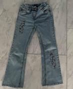 Meisjes  jeans maat 128 2x gedragen, Kinderen en Baby's, Kinderkleding | Maat 128, Ophalen of Verzenden, Zo goed als nieuw, Meisje