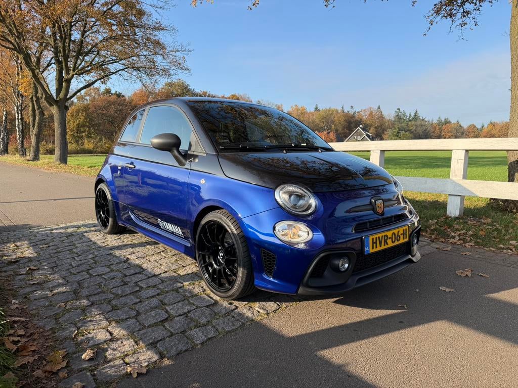 Fiat 500 1.4 Abarth 595 Limited Ed, Nieuwstaat, Inruil mogel, Auto's, Fiat, Euro 5, Stof, 164 pk, Zwart