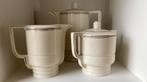 Fraai Art Deco driedelig koffie / thee servies - merk Epiag, Antiek en Kunst, Ophalen of Verzenden