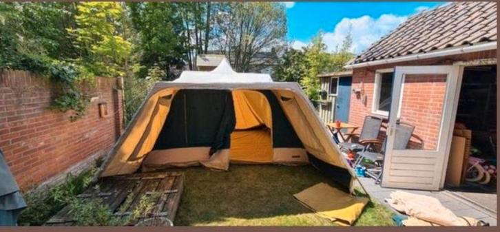 4-6 persoons piramide tent, Caravans en Kamperen, Tenten, Gebruikt, Ophalen