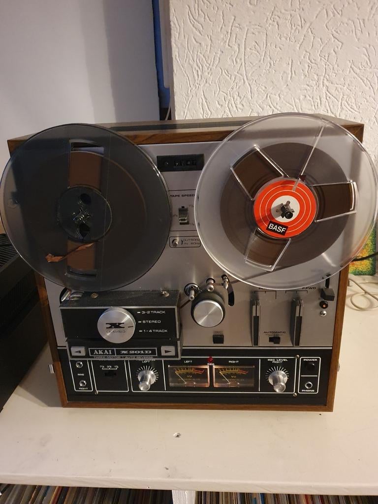 AKAI  X201D, Ophalen, Bandrecorder
