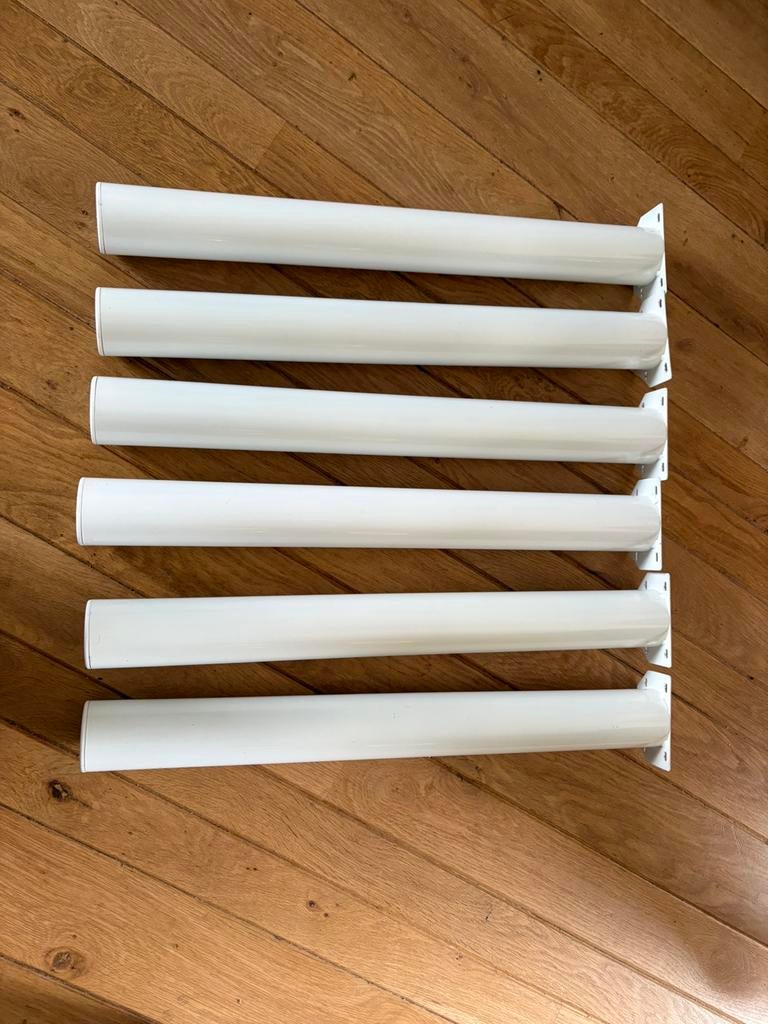 Tafelpoten bureaupoten 6 stuks, Tafelpoot, Minder dan 50 cm, 50 tot 100 cm, Rond